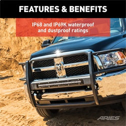 ARIES 30-in Single-Row LED Light Bar - 1501264