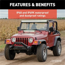 ARIES 50-in Double-Row LED Light Bar - 1501278
