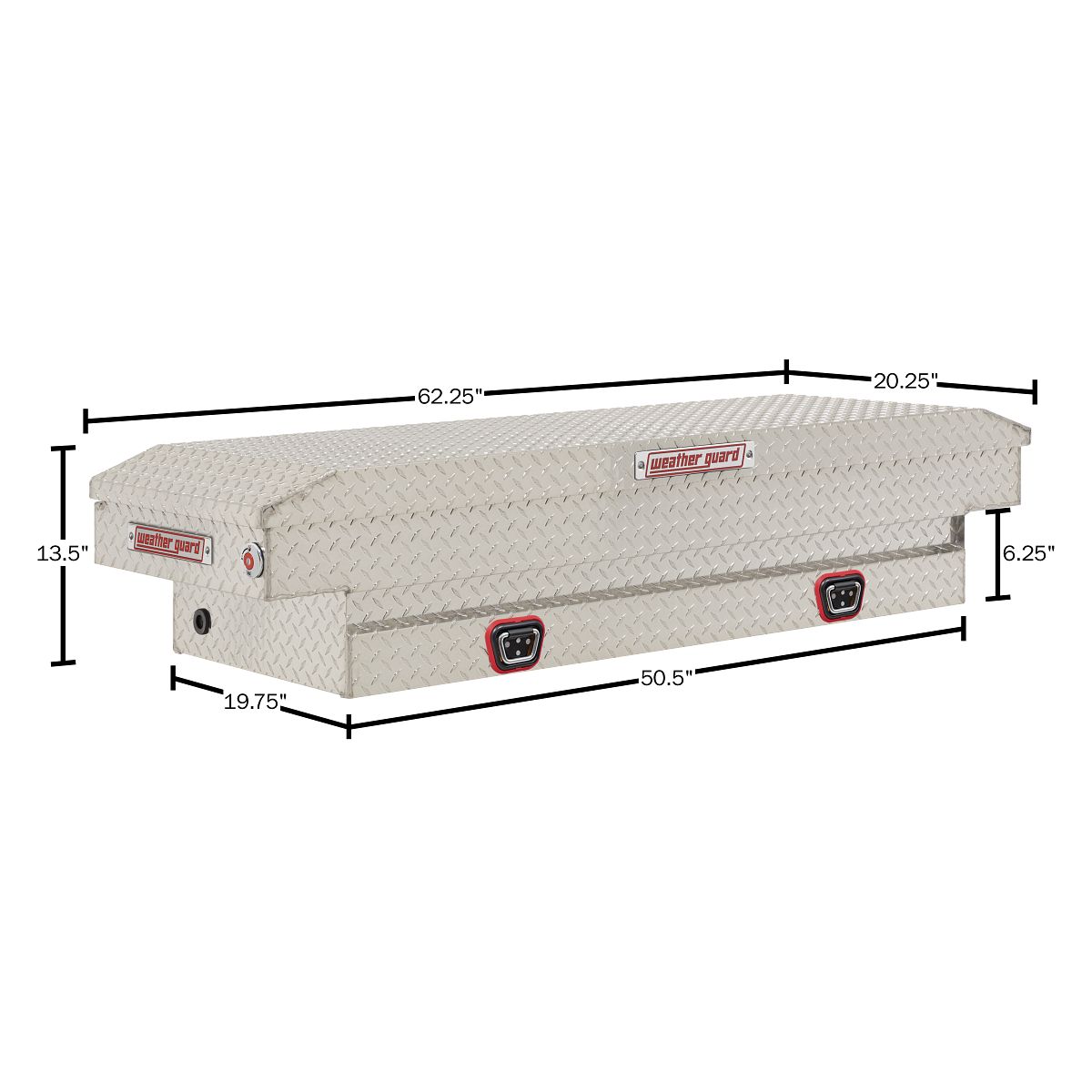 Weather Guard Crossover Tool Box - Mid Size Trucks - Standard [4th Gen]
