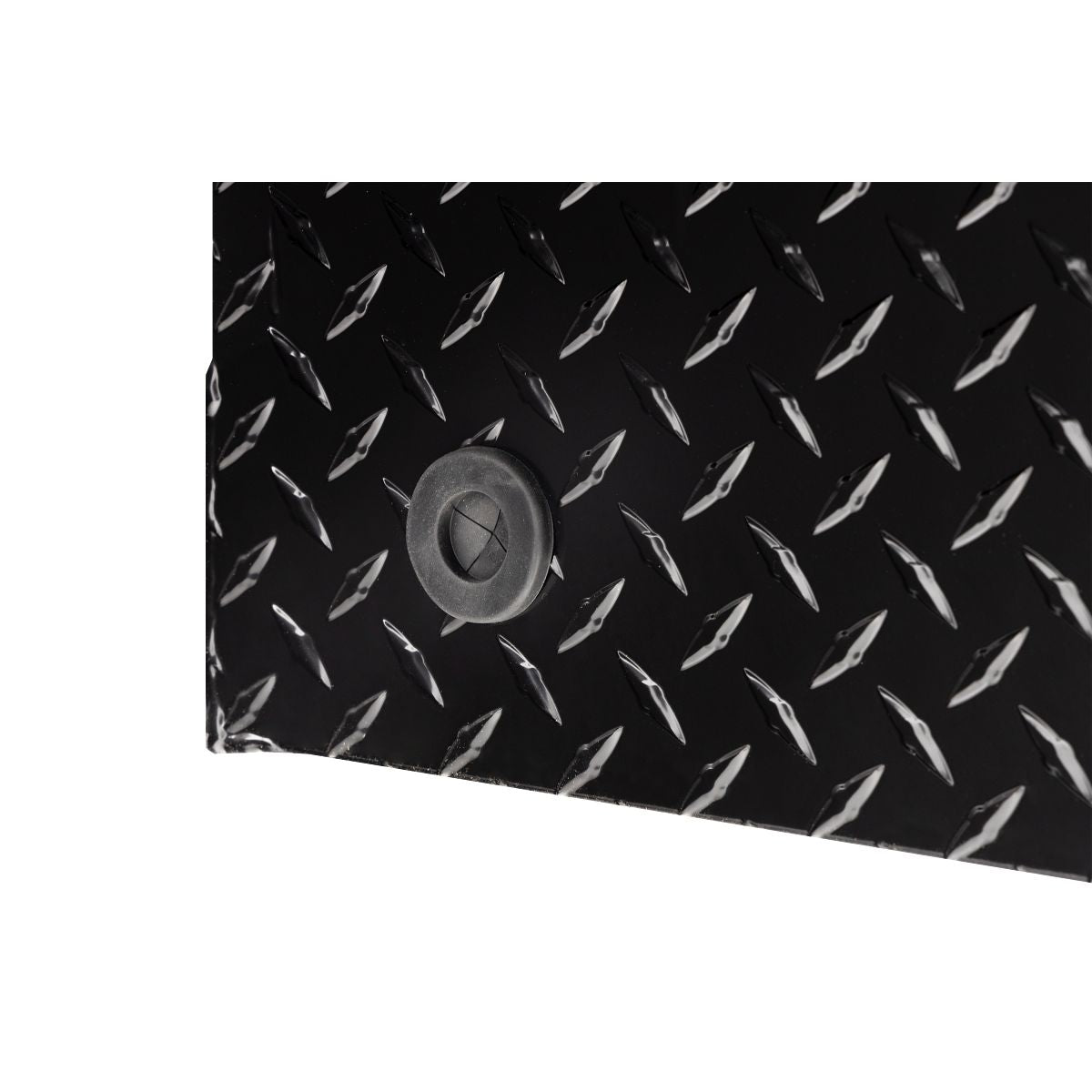 Weather Guard Crossover Tool Box for Mid-Size Trucks Gloss Black Aluminum Standard Model 154-5-04