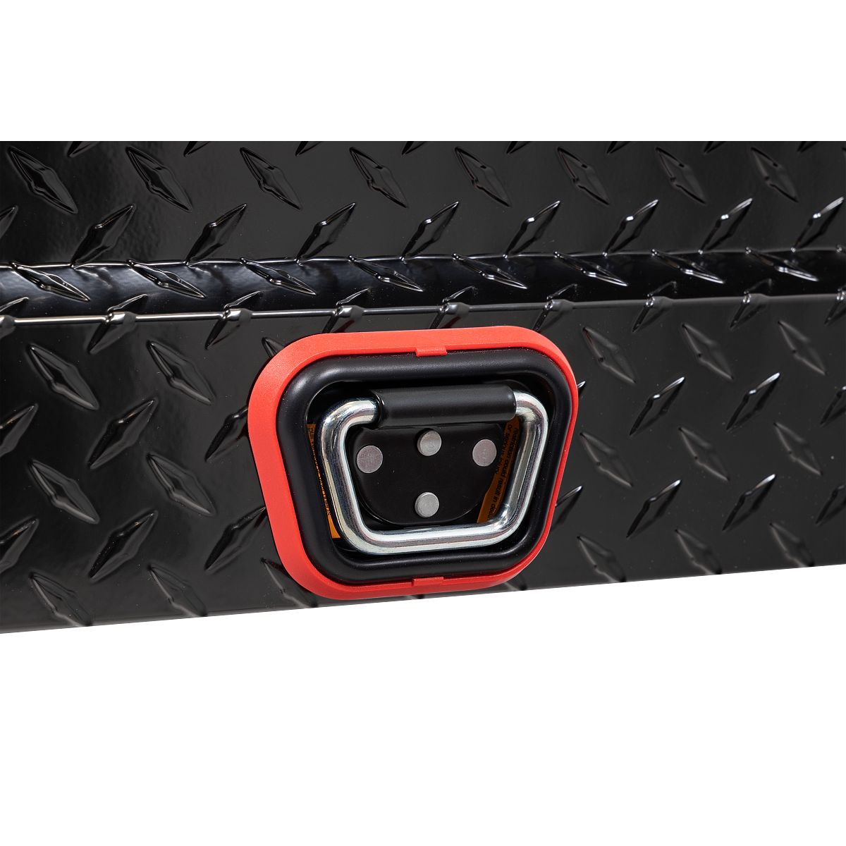 Weather Guard Crossover Tool Box for Mid-Size Trucks Gloss Black Aluminum Standard Model 154-5-04