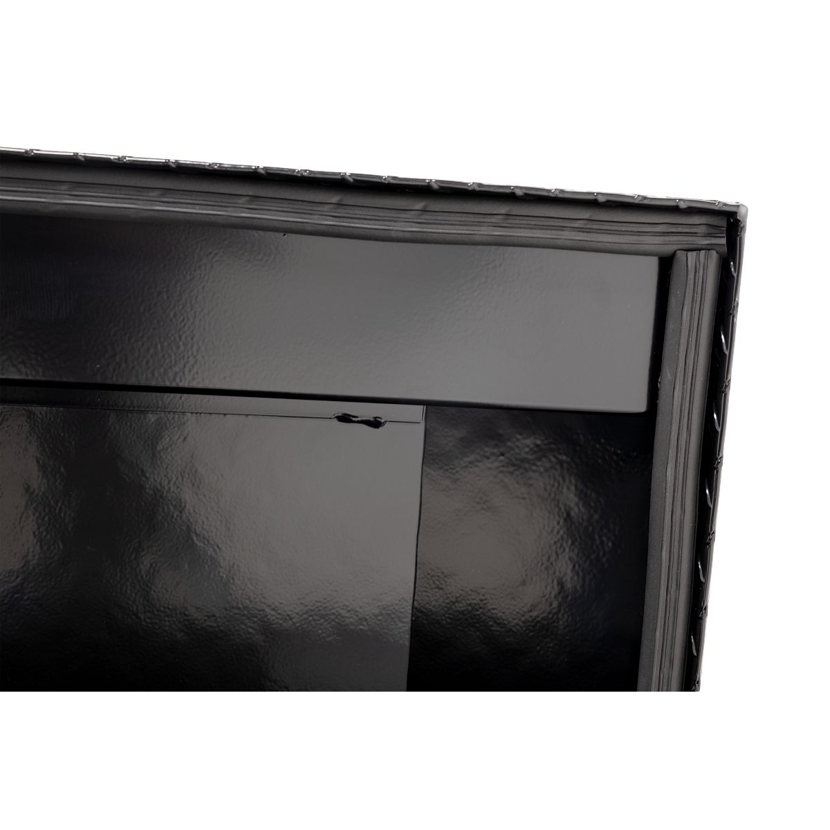 Weather Guard Crossover Tool Box for Mid-Size Trucks Gloss Black Aluminum Standard Model 154-5-04