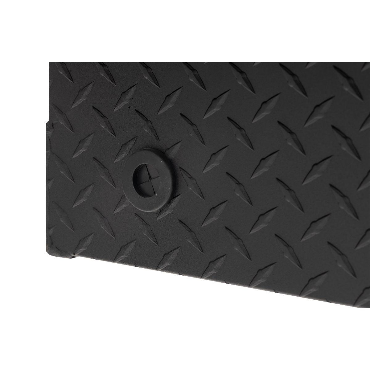 Weather Guard Crossover Tool Box for Mid-Size Trucks Textured Matte Black Aluminum Standard Model 154-52-04