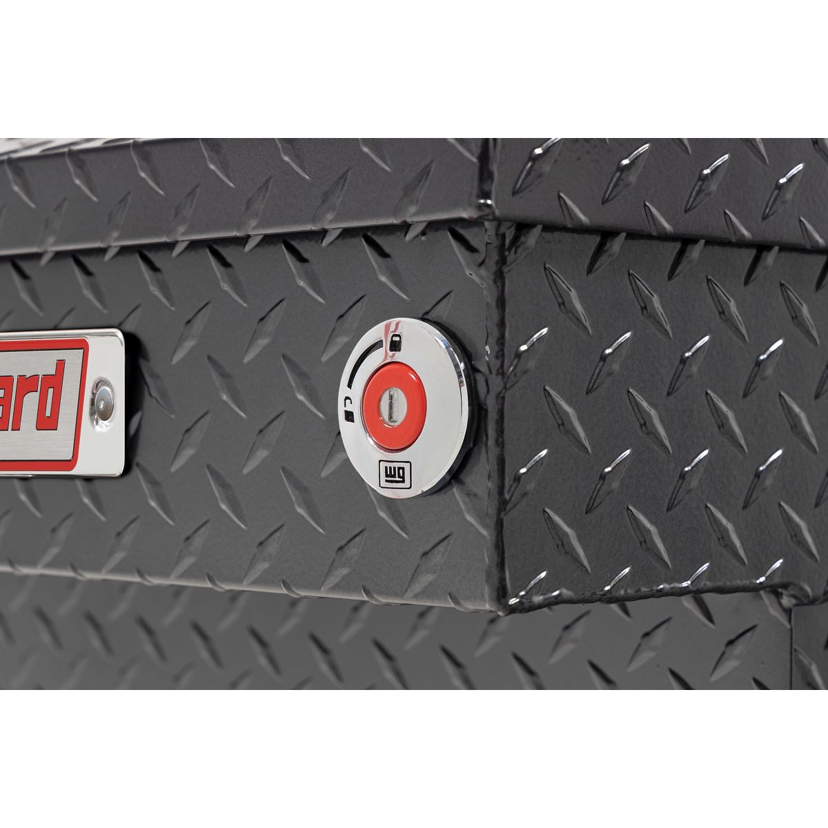 Weather Guard Crossover Tool Box for Mid-Size Trucks Gun Metal Gray Aluminum Standard Model 154-6-04