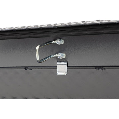 Weather Guard Crossover Tool Box for Mid-Size Trucks Gun Metal Gray Aluminum Standard Model 154-6-04