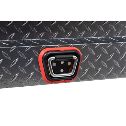 Weather Guard Crossover Tool Box for Mid-Size Trucks Gun Metal Gray Aluminum Standard Model 154-6-04