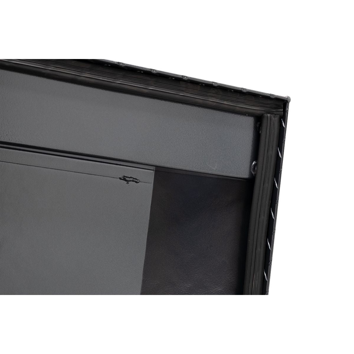 Weather Guard Crossover Tool Box for Mid-Size Trucks Gun Metal Gray Aluminum Standard Model 154-6-04