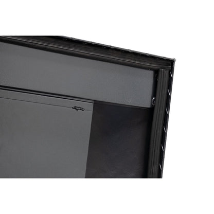 Weather Guard Crossover Tool Box for Mid-Size Trucks Gun Metal Gray Aluminum Standard Model 154-6-04