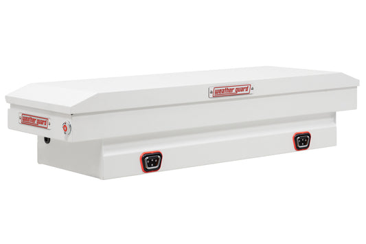Weather Guard Crossover Tool Box for Mid-Size Trucks White Steel Standard Model 156-3-04