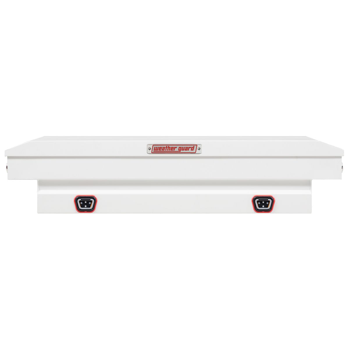 Weather Guard Crossover Tool Box for Mid-Size Trucks White Steel Standard Model 156-3-04