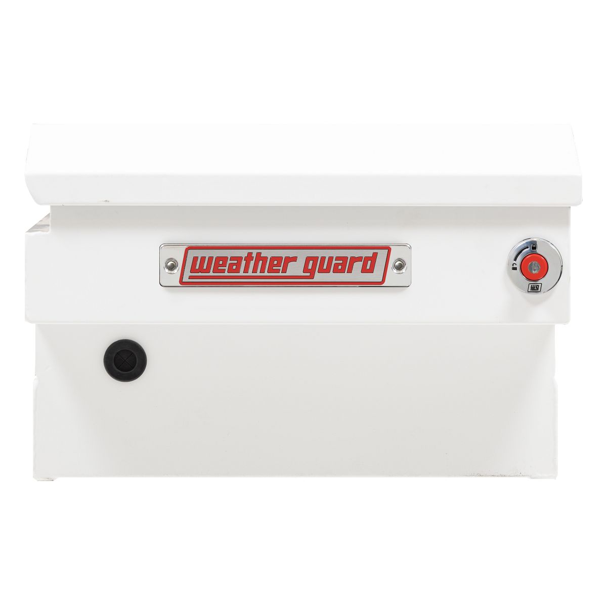 Weather Guard Crossover Tool Box for Mid-Size Trucks White Steel Standard Model 156-3-04