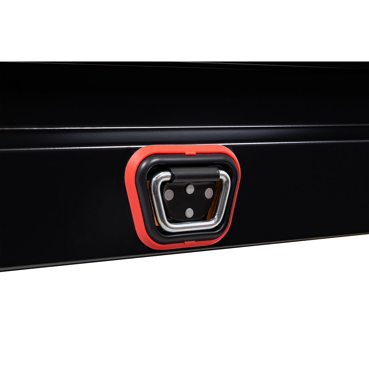 Weather Guard Crossover Tool Box for Mid-Size Trucks Gloss Black Steel Standard Model 156-5-04