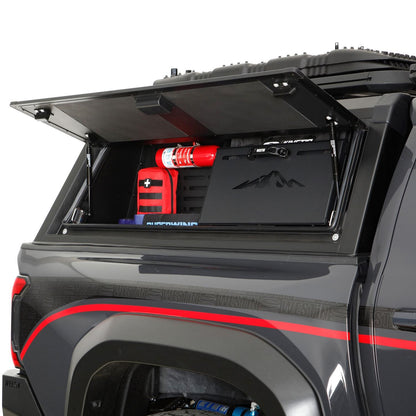 Westin EXP Truck Cap for Toyota Tacoma (2024-2026) - Solid Front Glass - 16-12785