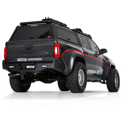 Westin EXP Truck Cap for Toyota Tacoma (2024-2026) - Solid Front Glass - 16-12785