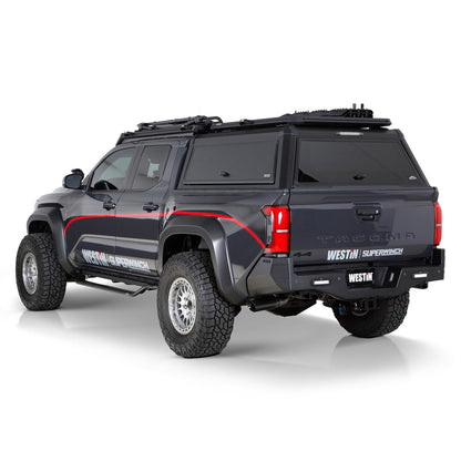 Westin EXP Truck Cap for Toyota Tacoma (2024-2026) - Solid Front Glass - 16-12785
