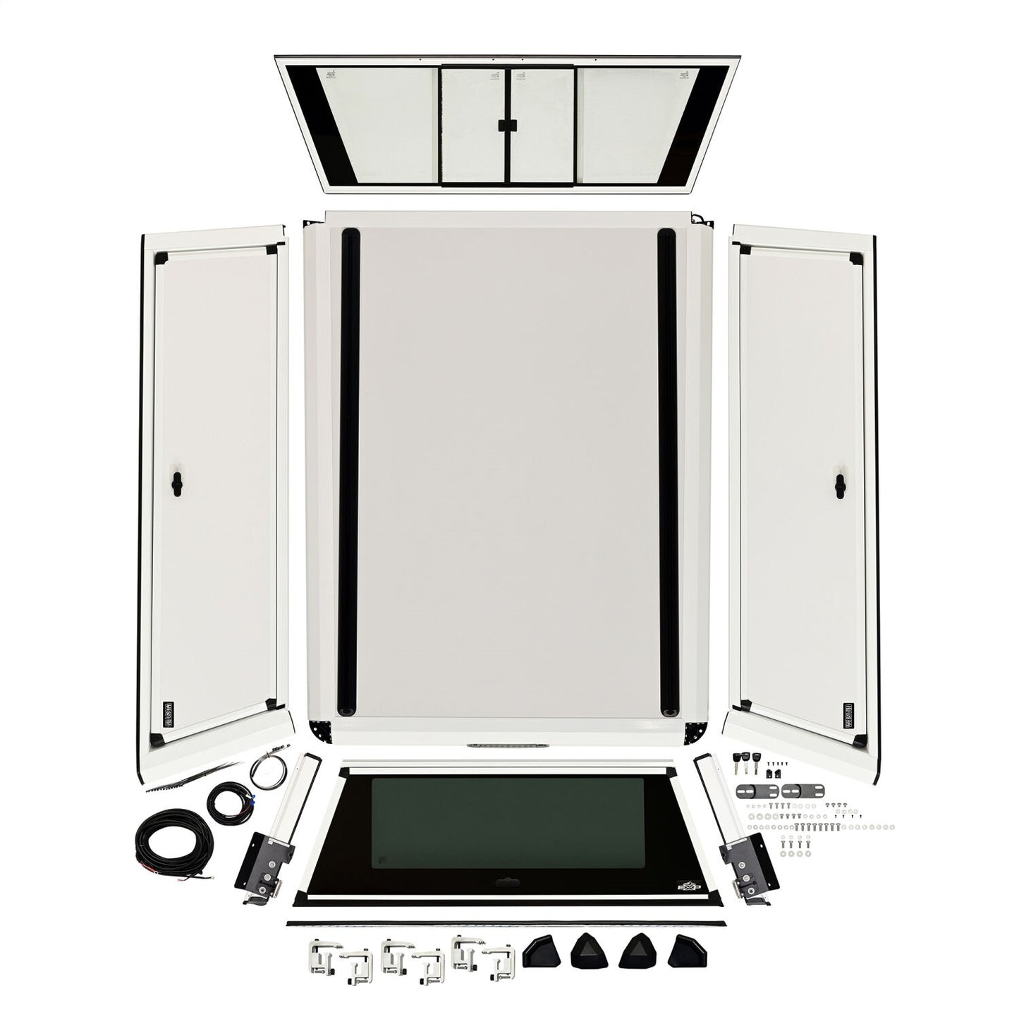 Westin EXP Truck Cap With Sliding Front Glass for Chevrolet/GMC Silverado/Sierra 1500 (2019-2026) - 16-13950S