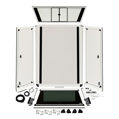 Westin EXP Truck Cap With Sliding Front Glass for Chevrolet/GMC Silverado/Sierra 1500 (2019-2026) - 16-13950S