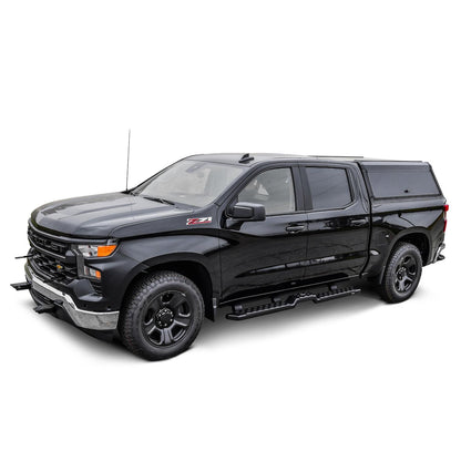 Westin EXP Truck Cap for Chevrolet/GMC Silverado/Sierra 1500 (2019-2026) - 5.8-ft Bed - Solid Front Glass - 16-13955