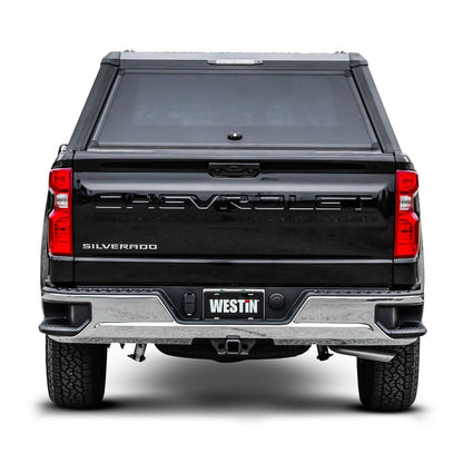 Westin EXP Truck Cap for Chevrolet/GMC Silverado/Sierra 1500 (2019-2026) - 5.8-ft Bed - Solid Front Glass - 16-13955