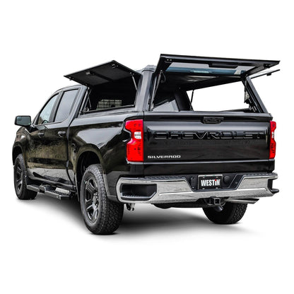 Westin EXP Truck Cap for Chevrolet/GMC Silverado/Sierra 1500 (2019-2026) - 5.8-ft Bed - Solid Front Glass - 16-13955
