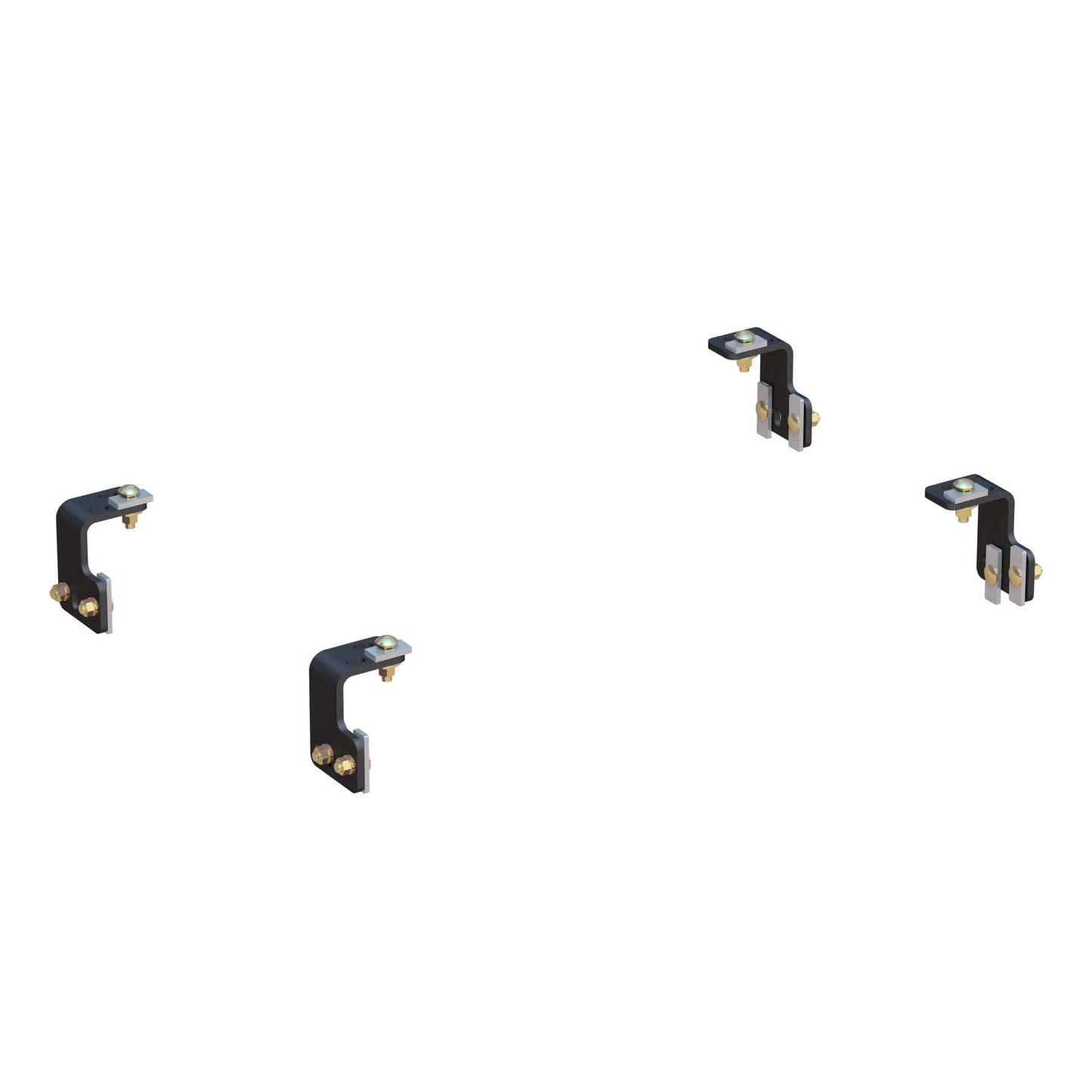 CURT Semi-Custom 5th Wheel Brackets, Select Ford F-150 - 16300