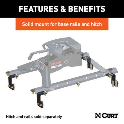 CURT Semi-Custom 5th Wheel Brackets, Select Ford F-150 - 16300