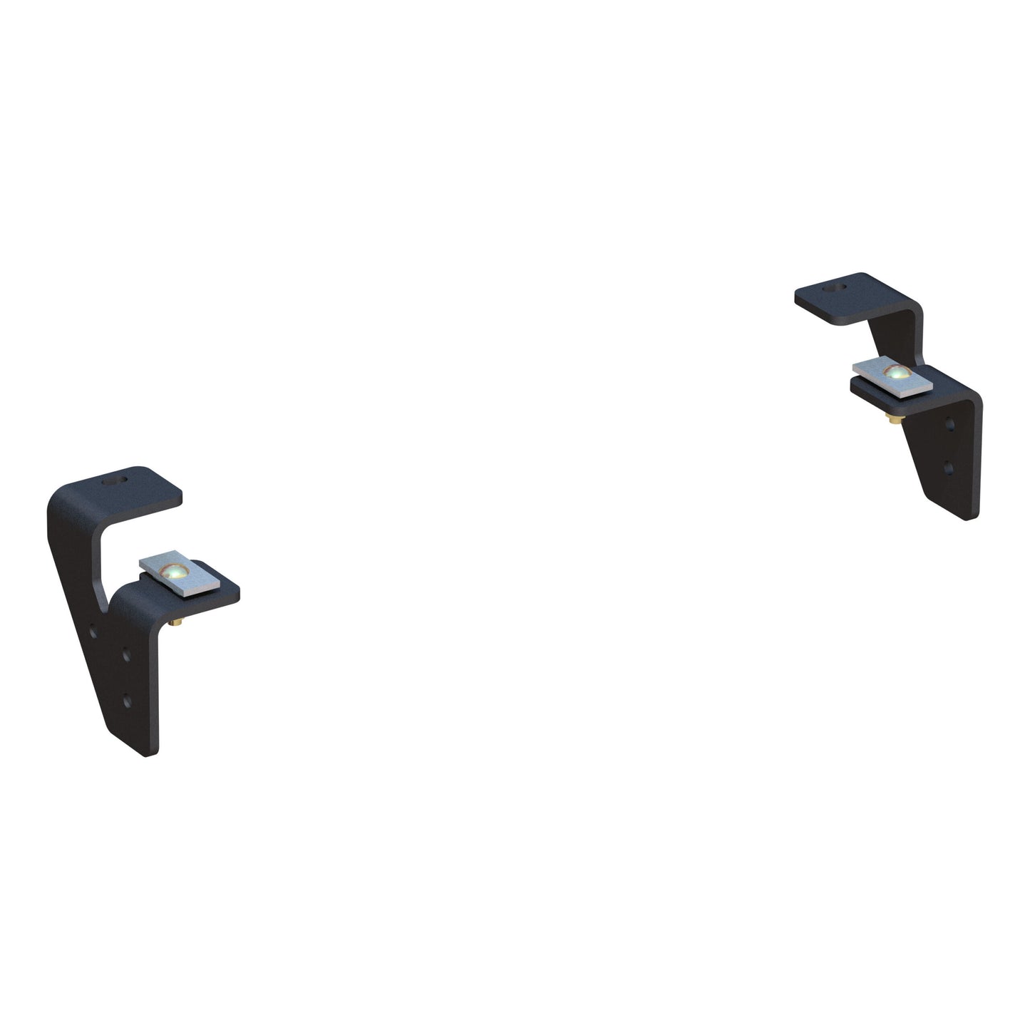 CURT Semi-Custom 5th Wheel Brackets, Select Dodge Ram 2500, 3500 (No Cab Chassis) - 16301
