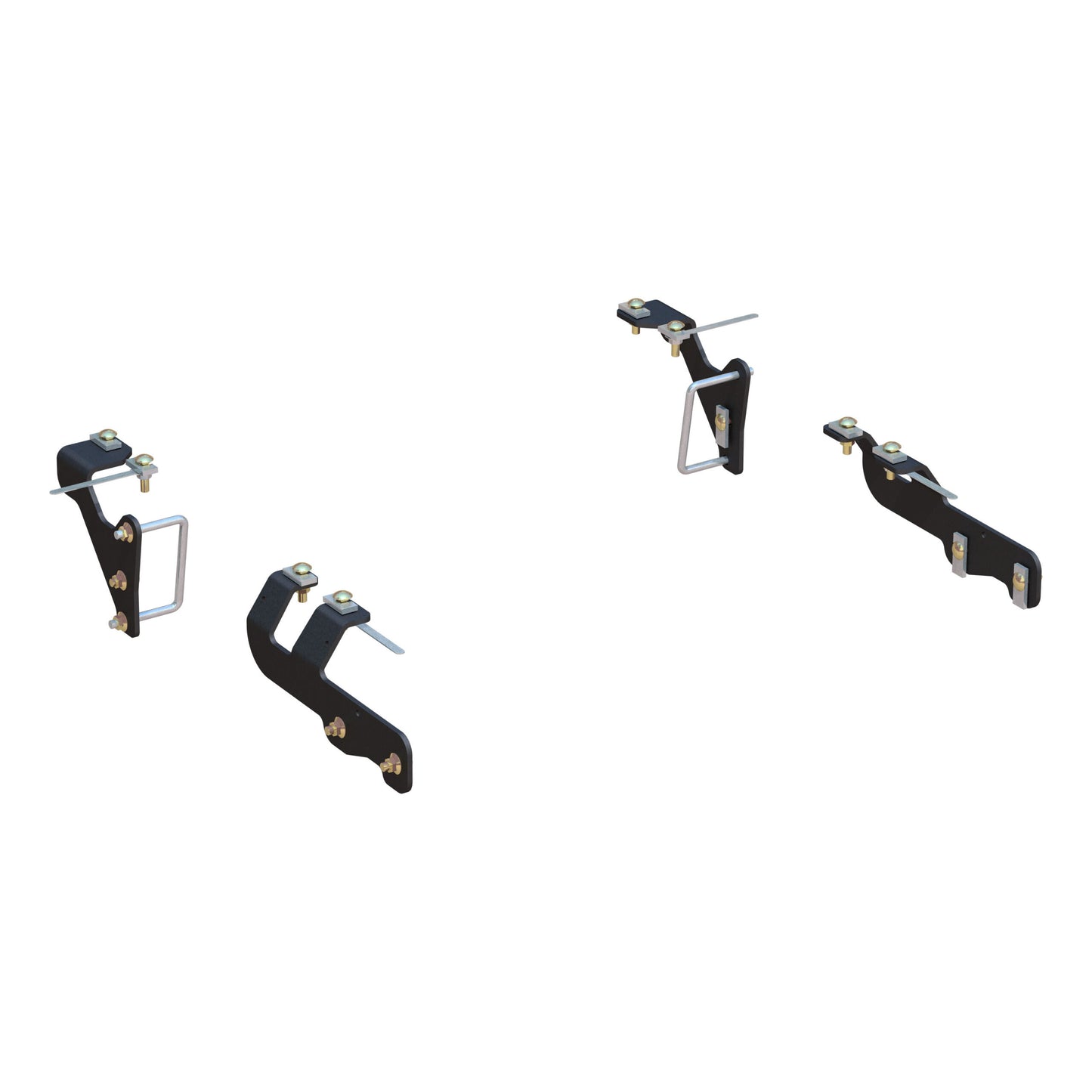 CURT Custom 5th Wheel Brackets, Select Ram 1500 - 16307