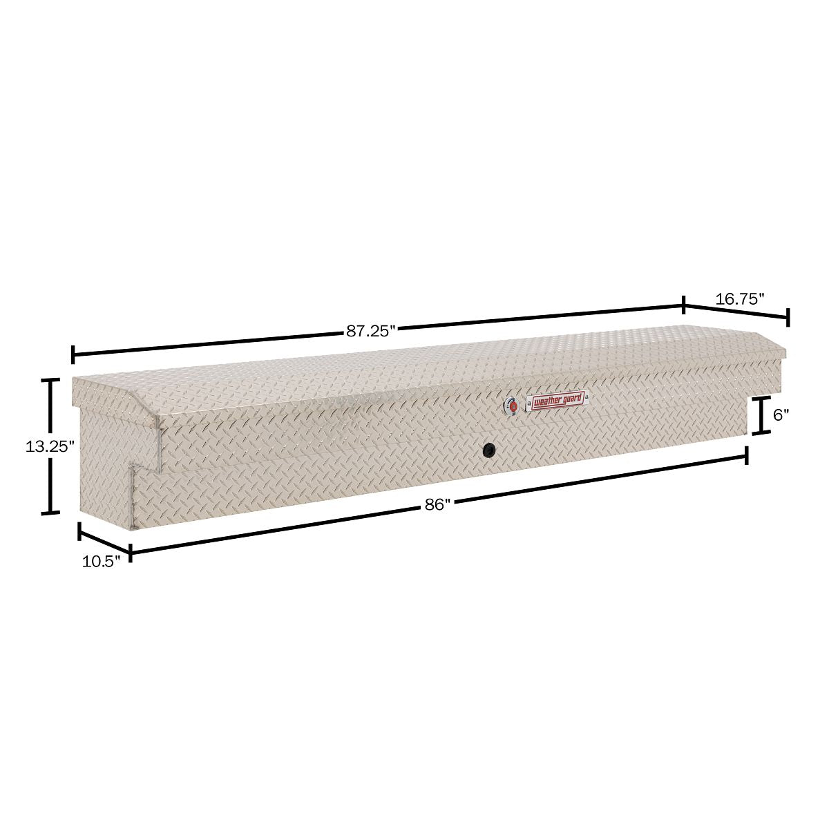 Weather Guard Lo-Side Truck Box - 87-in L [4th Gen]