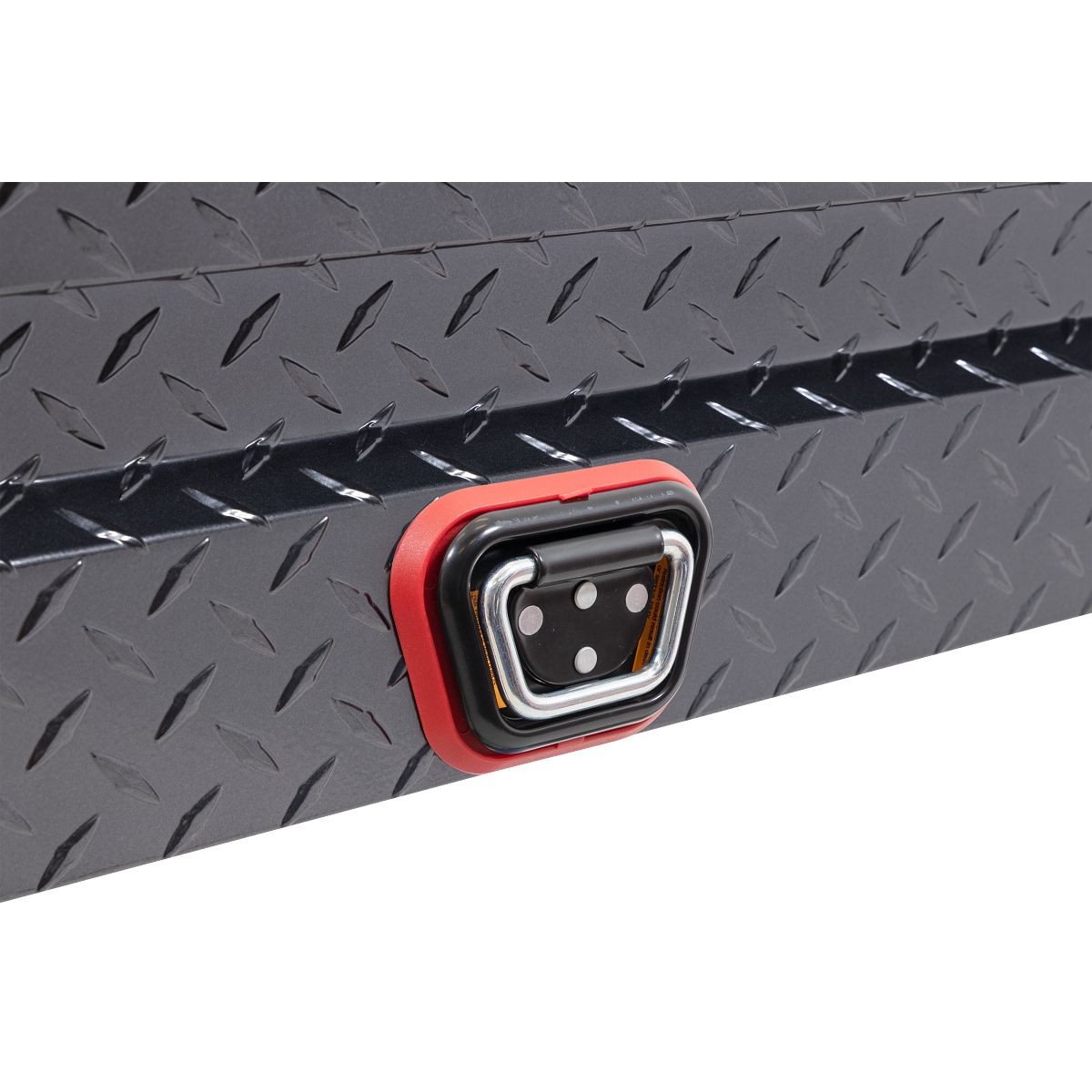 Weather Guard Side Mount Tool Box 87x17x13 Gun Metal Gray Aluminum Standard Model 164-6-04