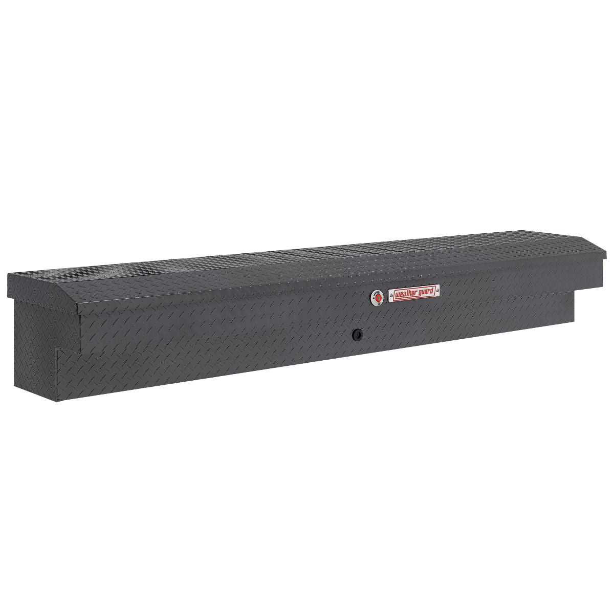 Weather Guard Side Mount Tool Box 87x17x13 Gun Metal Gray Aluminum Standard Model 164-6-04