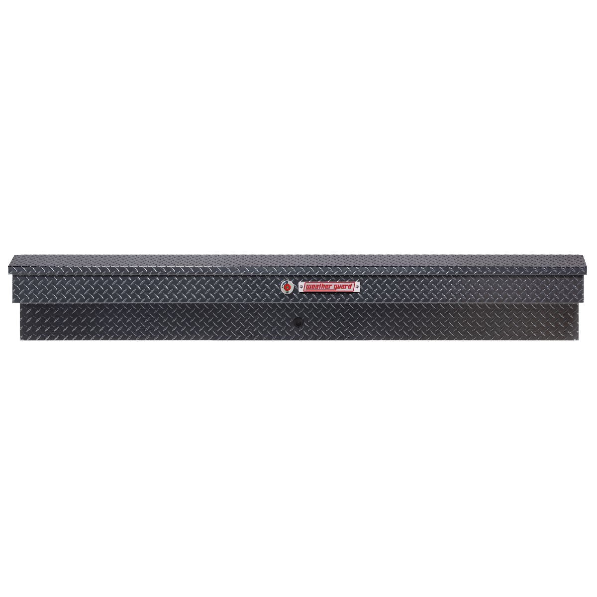 Weather Guard Side Mount Tool Box 87x17x13 Gun Metal Gray Aluminum Standard Model 164-6-04