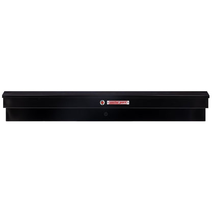 Weather Guard Side Mount Tool Box 87x17x13 Gloss Black Steel Standard Model 165-5-04
