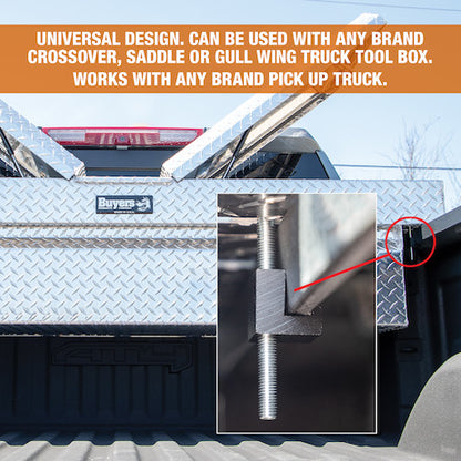 Buyers Products Universal Crossover Truck Box Mounting Kit - 1701052