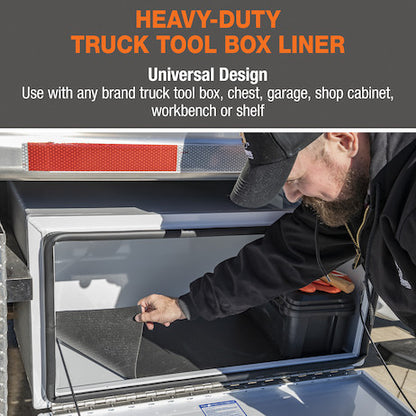 Buyers Products Universal Heavy-Duty Truck Tool Box and Shelf Liner - 1701062