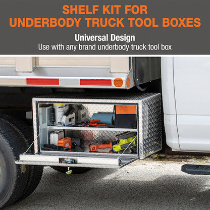 Buyers Products Universal Shelf Kit for 18x18x36 Underbody Truck Tool Boxes - 1701072