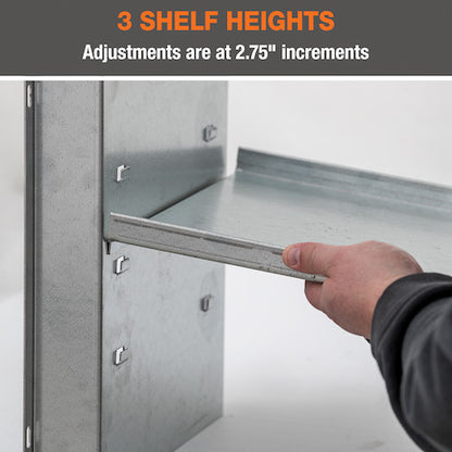 Buyers Products Universal Shelf Kit for 18x18x36 Underbody Truck Tool Boxes - 1701072