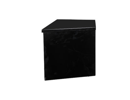 Buyers Products 49-in Wide Gloss Black Steel Trailer Tongue Truck Box - 1701285