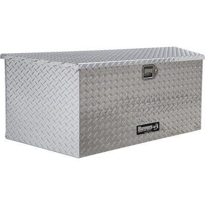 Buyers Products 49-in Wide Diamond Tread Aluminum Trailer Tongue Truck Box - 1701385