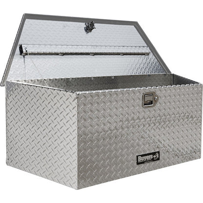Buyers Products 49-in Wide Diamond Tread Aluminum Trailer Tongue Truck Box - 1701385
