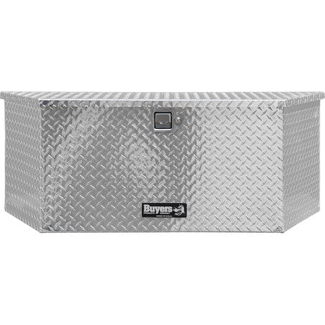 Buyers Products 49-in Wide Diamond Tread Aluminum Trailer Tongue Truck Box - 1701385
