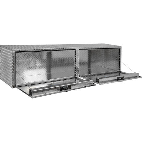 Buyers Products 72-in x 16-in x 13-in Diamond Tread Aluminum Topsider Truck Box - 1701551
