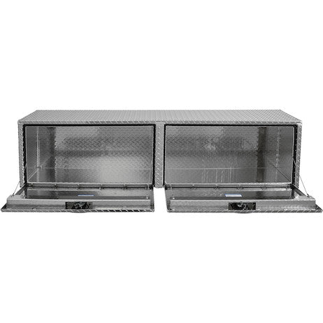 Buyers Products 72-in x 16-in x 13-in Diamond Tread Aluminum Topsider Truck Box - 1701551