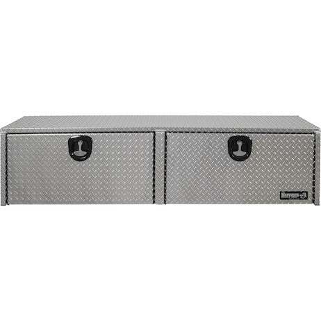 Buyers Products 88-in x 16-in x 13-in Diamond Tread Aluminum Topsider Truck Box - 1701556