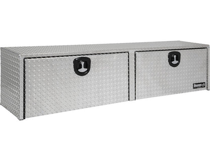Buyers Products 72-in x 18-in x 16-in Diamond Tread Aluminum Topsider Truck Box - 1701563