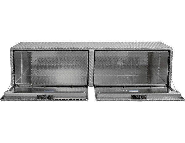 Buyers Products 72-in x 18-in x 16-in Diamond Tread Aluminum Topsider Truck Box - 1701563