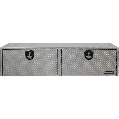 Buyers Products 90-in x 18-in x 16-in Diamond Tread Aluminum Topsider Truck Box - 1701565