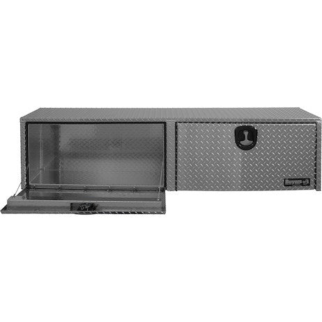 Buyers Products 90-in x 18-in x 16-in Diamond Tread Aluminum Topsider Truck Box - 1701565