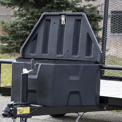Buyers Products Black Poly Trailer Tongue Truck Tool Box - 1701680
