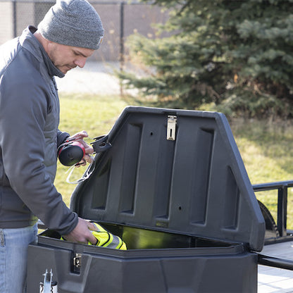 Buyers Products Black Poly Trailer Tongue Truck Tool Box - 1701680